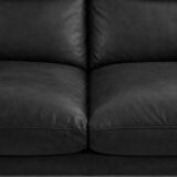 2-seater leather sofa