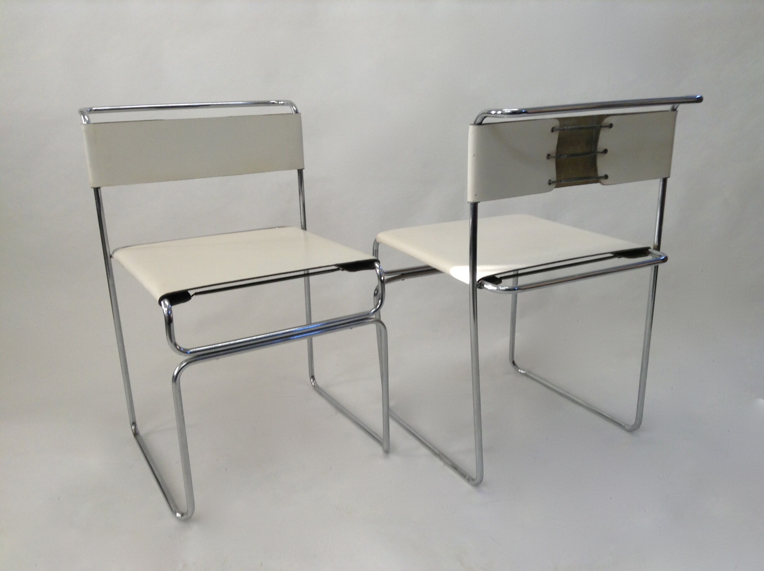 Pair of leather 80' Chair