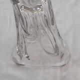 Petit vase cristal en forme de tulipe
