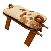 Cowhide stool from 1970