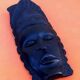 Masque à suspendre   Visage Africain    Bois d' ébène