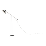 Lampe sur pied en metal et Laiton , France - 1950s