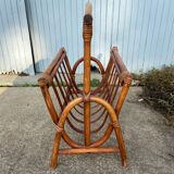 Bentwood magazine rack