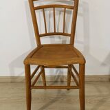 Old bistro chair completely restored.