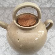 Old beaked jug gargoulette pichet chevrette terracotta