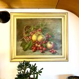 Still life with cherries