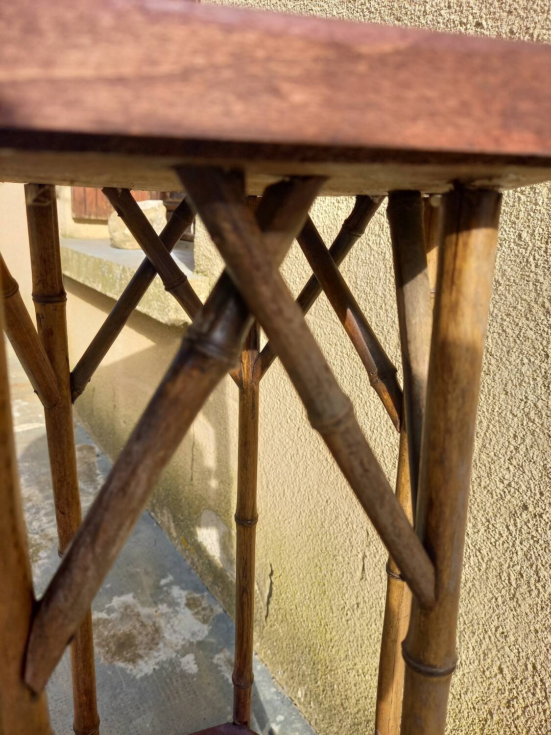 Art Deco bamboo harness