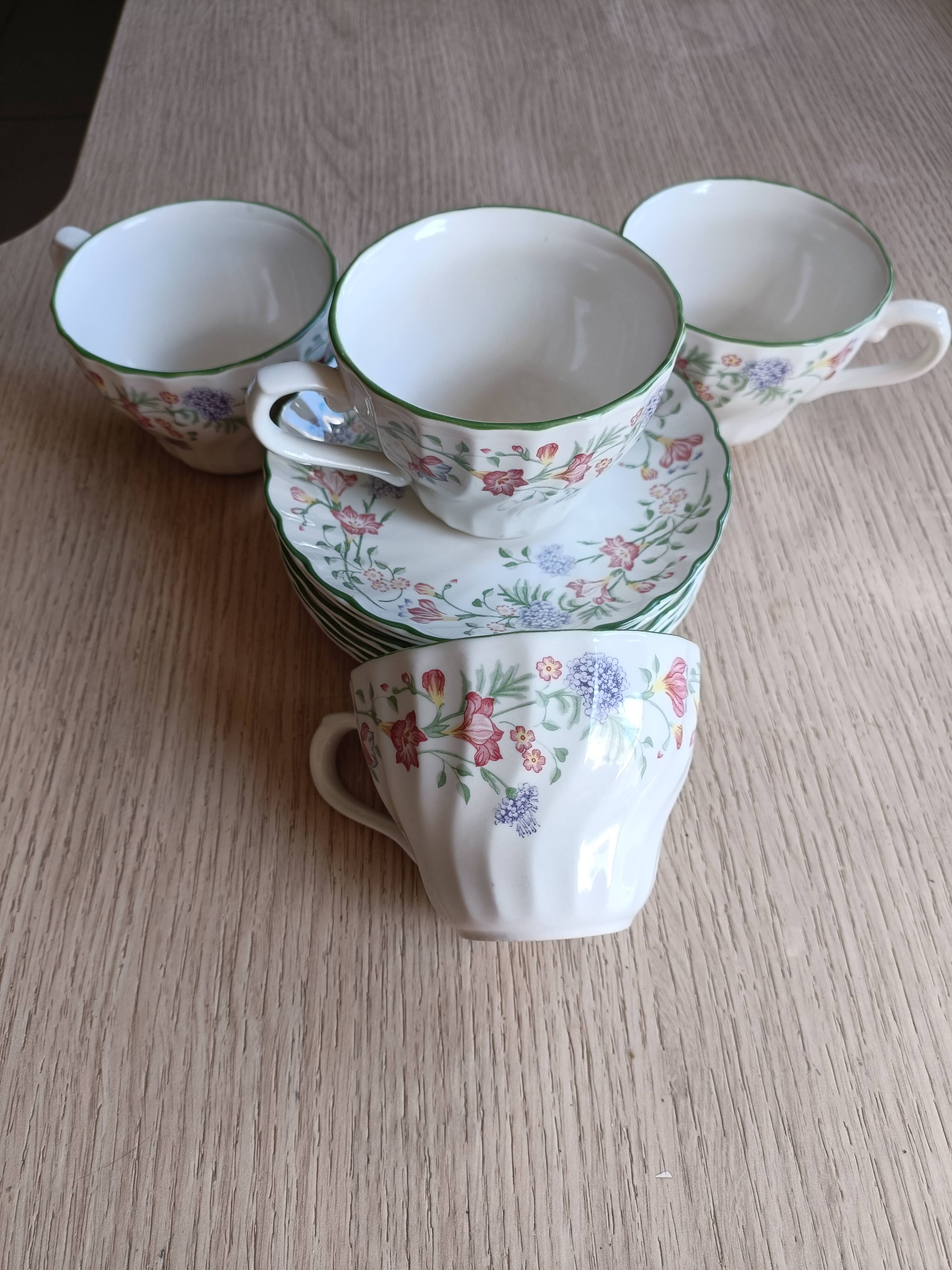 Tasses à thé anglaises Churchill