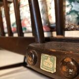 ERCOL England 2-seater bench circa 1960