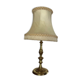 Bronze foot bedside lamp