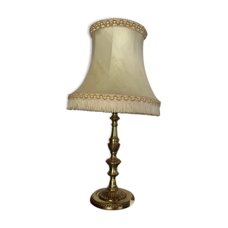 Lampe de chevet pied bronze