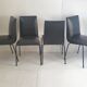 Suite de 4 chaises de Pierre Guariche Meurop 1960