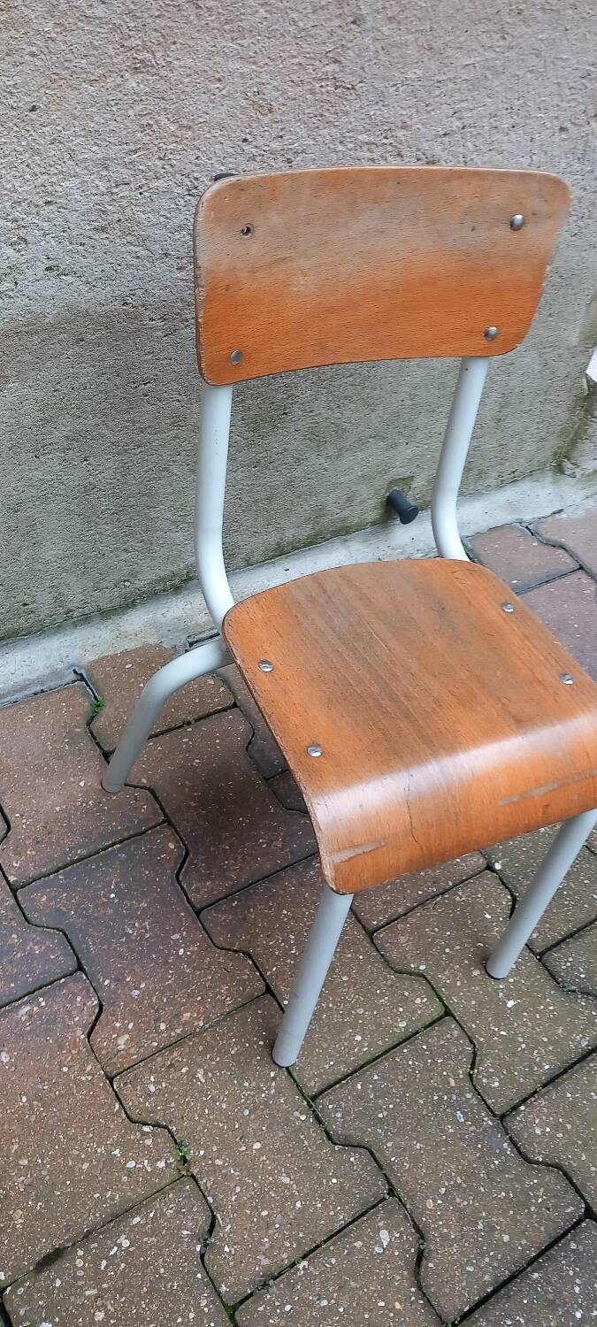 Vintage school chair