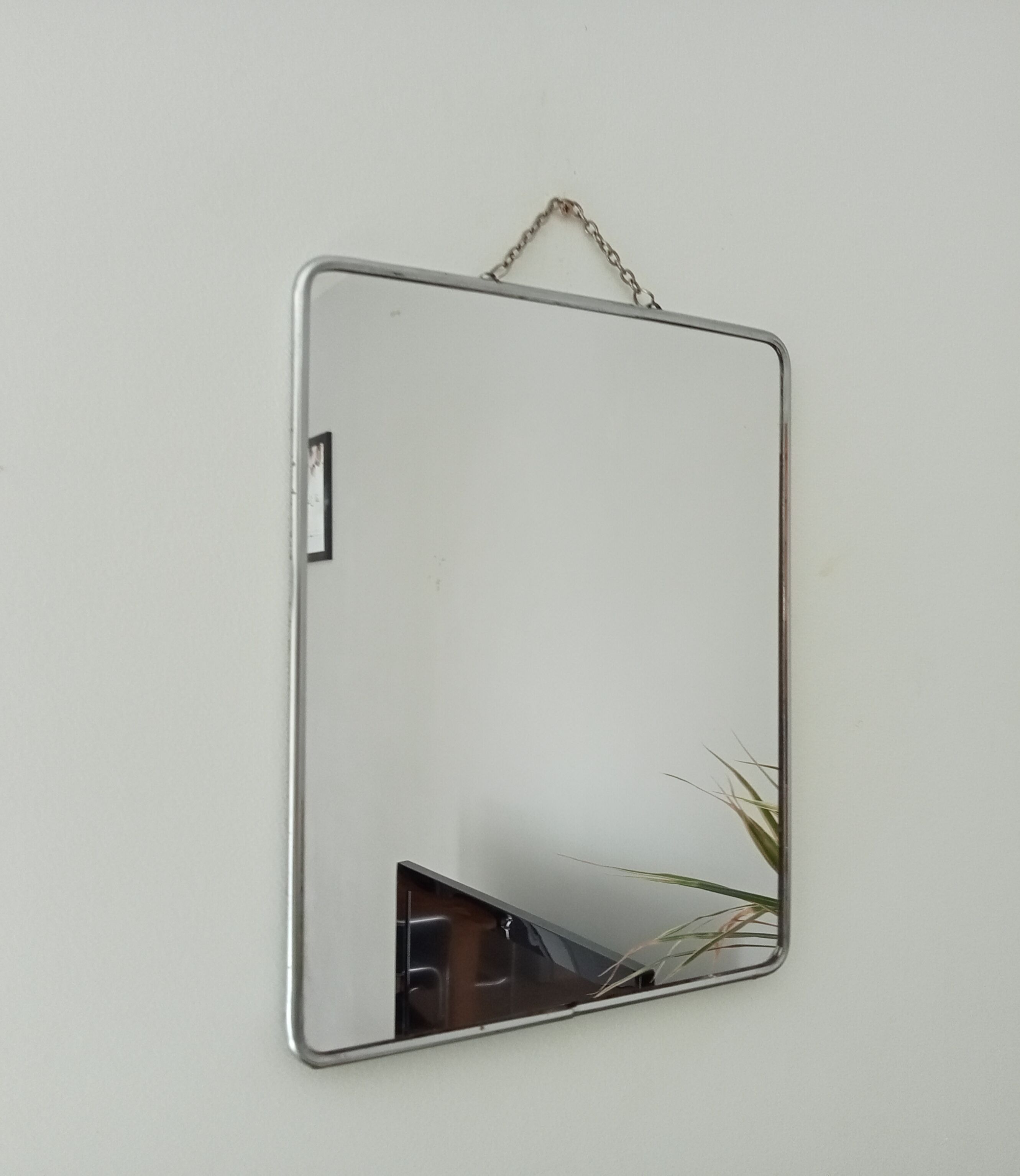 Vintage barber mirror 60s