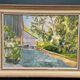 Original Swedish Oil on Canvas – "Cascade" – Signed – Vintage and Framed – 53 × 68.5 cm (20.9" × 27")
