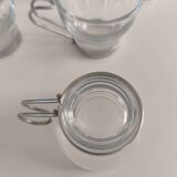 Set of 6 coffee cups 1980