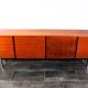 Vintage rosewood veneer sideboard by Musterring International, 1960s