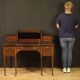 Elegant 19th century English writing desk