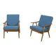Mid-Century Modern Armchairs from Ton, Czechoslovak, Poland, 1960s.