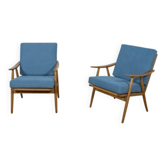 Mid-Century Modern Armchairs from Ton, Czechoslovak, Poland, 1960s.