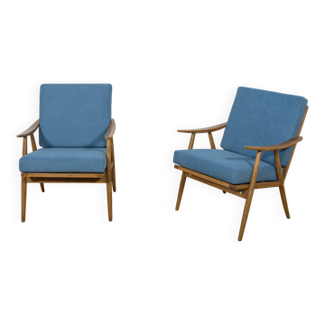 Mid-Century Modern Armchairs from Ton, Czechoslovak, Poland, 1960s.