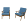 Mid-Century Modern Armchairs from Ton, Czechoslovak, Poland, 1960s.