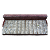 12 Antique glass knife holders with their original Lead Crystal box