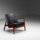 Ib Kofod Larsen ‘Seal’ lounge chair for OPE Möbler Sweden