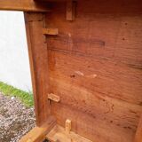 Old oak farm table - 1m62