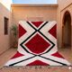 Handwoven traditional pure wool rug 2/3 m