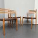 Set of 3 teak chairs, model 78 by Niels Otto Möller for JL Möllers Möbelfabrik, Denmark, 1960s