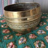 Cache pot en cuivre