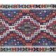 Konya Kilim Runner Rug 1930s, Tribal Geometric Wool Flatweave 350x170cm