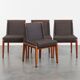 Set of 4 Art Deco dining chairs