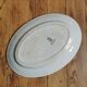 Old oval dish Gien, Clover