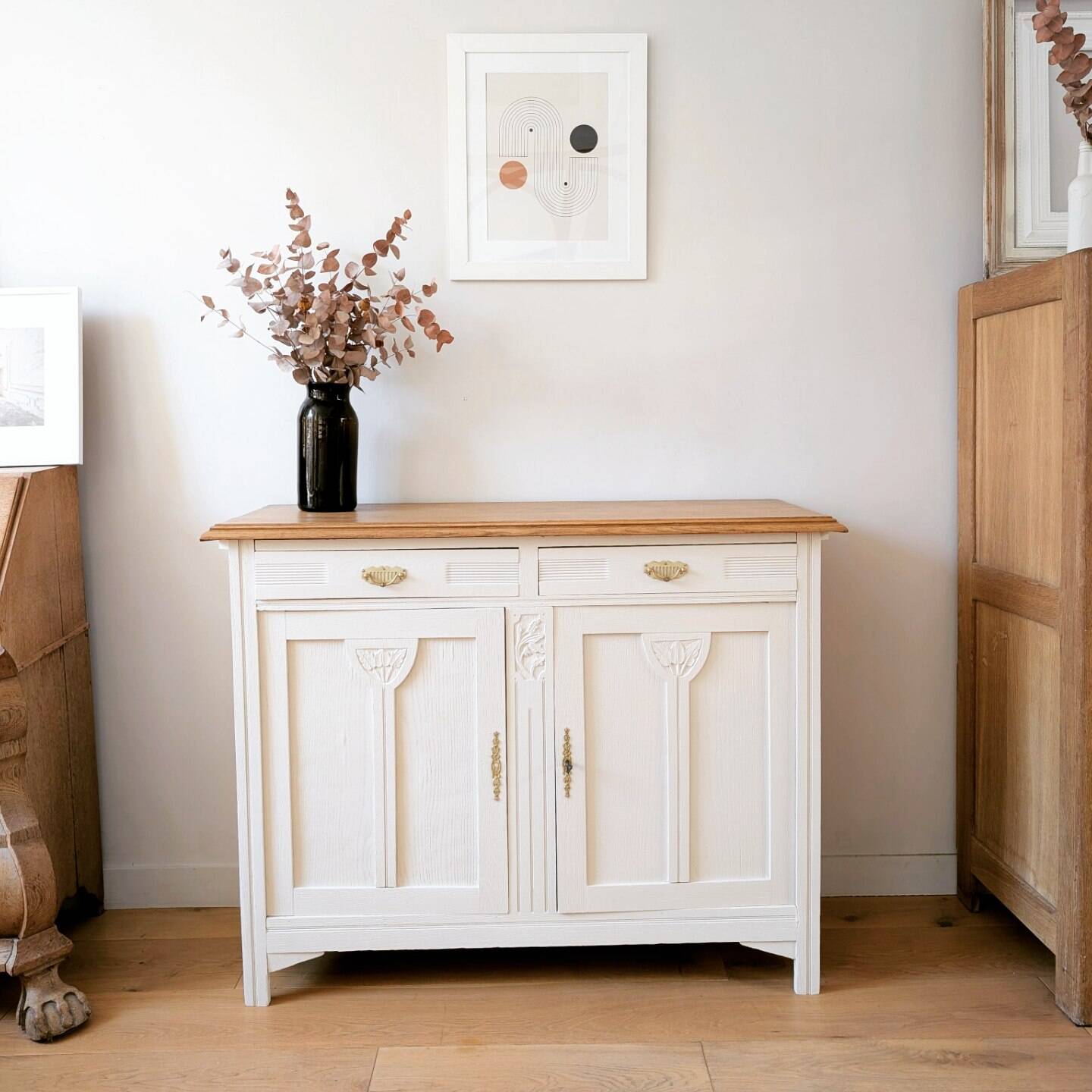 Renovated Parisian Art Deco buffet