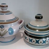 Soup tureen and skillet from the 70s