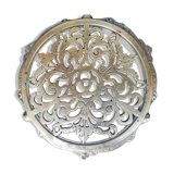 Under vintage brass plated