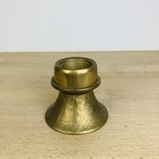 Bougeoir laiton doré style scandinave, vintage