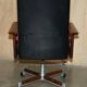 Arne Vodder model 419 executive chair and model 223 desk in rosewood and leather.
