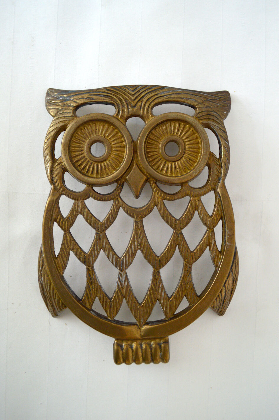 Brass owl underpants