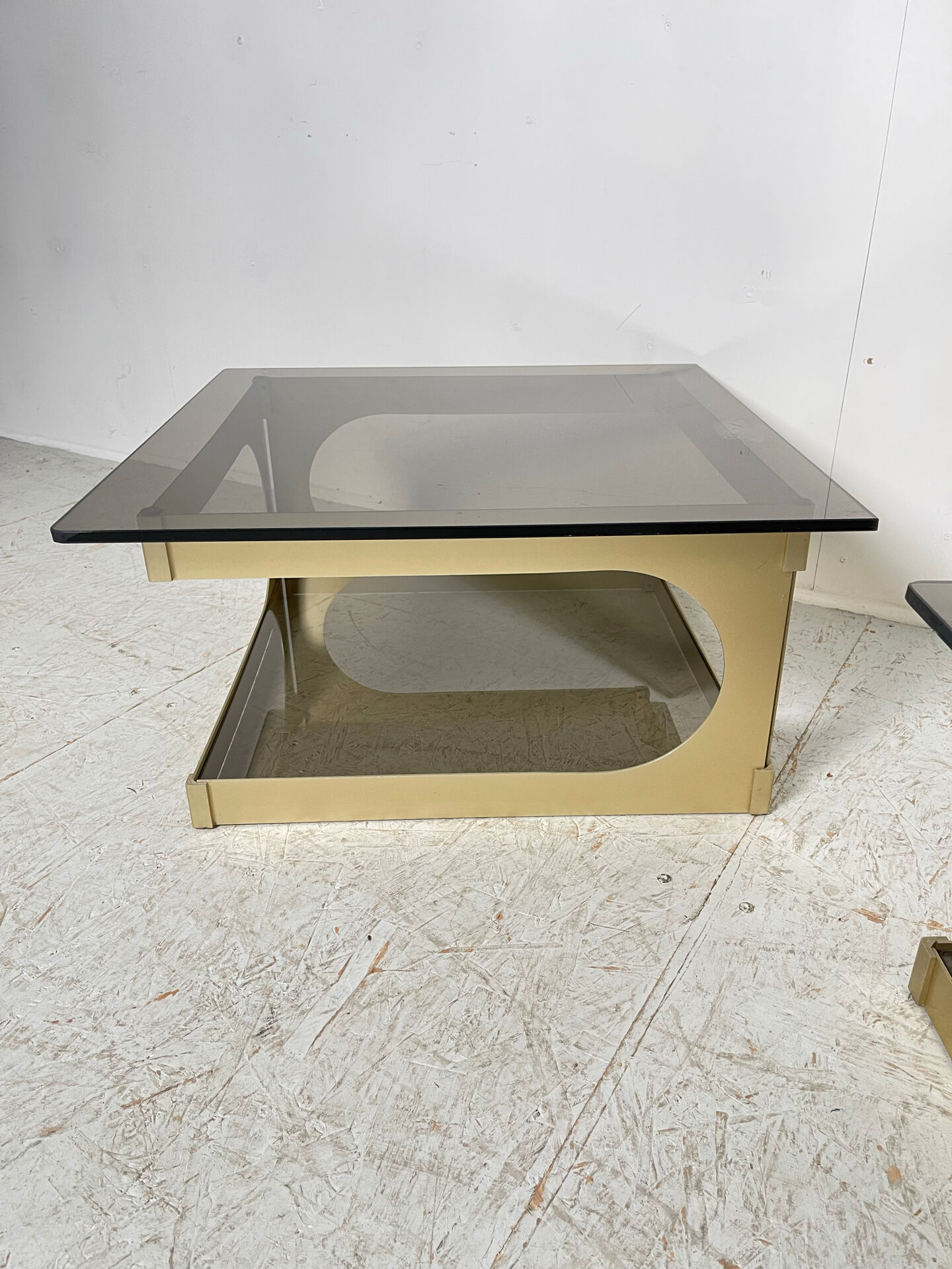 Paire de tables Pierre Vandel 1970