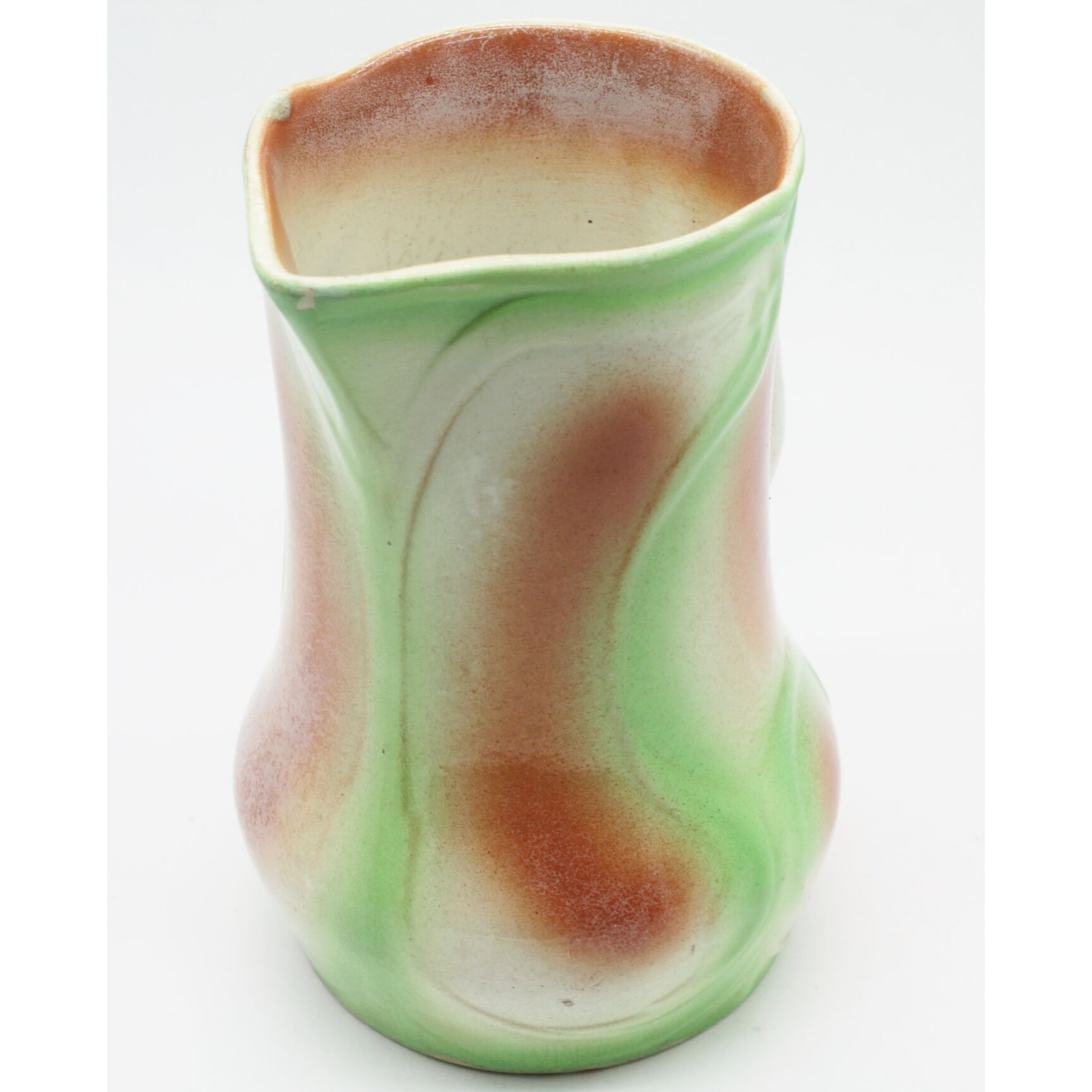 Ceramic pitcher iron earth