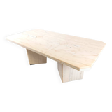 Vintage marble dining table, 1970s