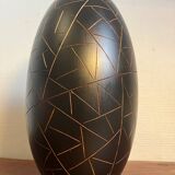 Exotic wood vase