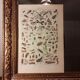 Lithographie sur les insectes de 1922