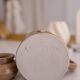 Stoneware tealight holder / oil warmer