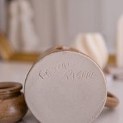 Stoneware tealight holder / oil warmer