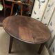 Oval coffee table in vintage oak year 40/50