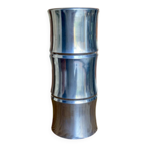 Vase bambou vintage en